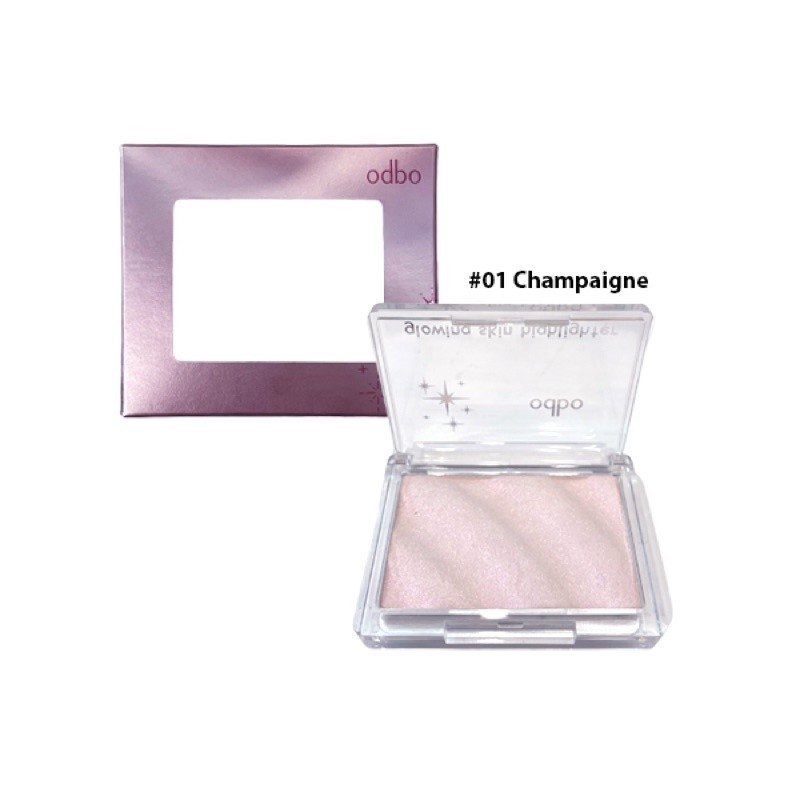 Phấn Bắt Sáng Odbo Glowing Skin Highlighter OD1304
