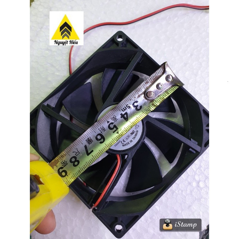 Hot- Quạt Điện Cá nhân 24V 9x9 Loại Mới, Kích thước 9x9 Cm Tiết Kiệm Điện