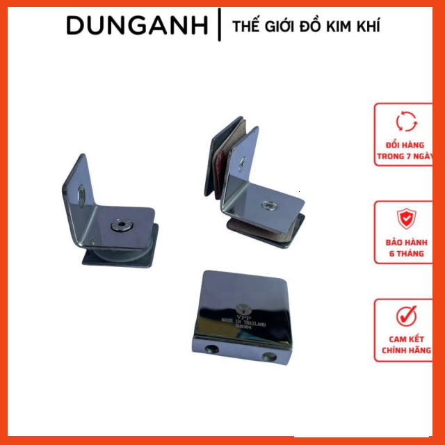 kẹp kính kim khí Dung Anh kẹp kính inox các loại