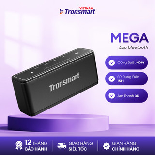 Loa bluetooth tronsmart element mega | công suất 40w | công nghệ âm thanh 3d | 15h chơi nhạc | bảo hành 12 tháng