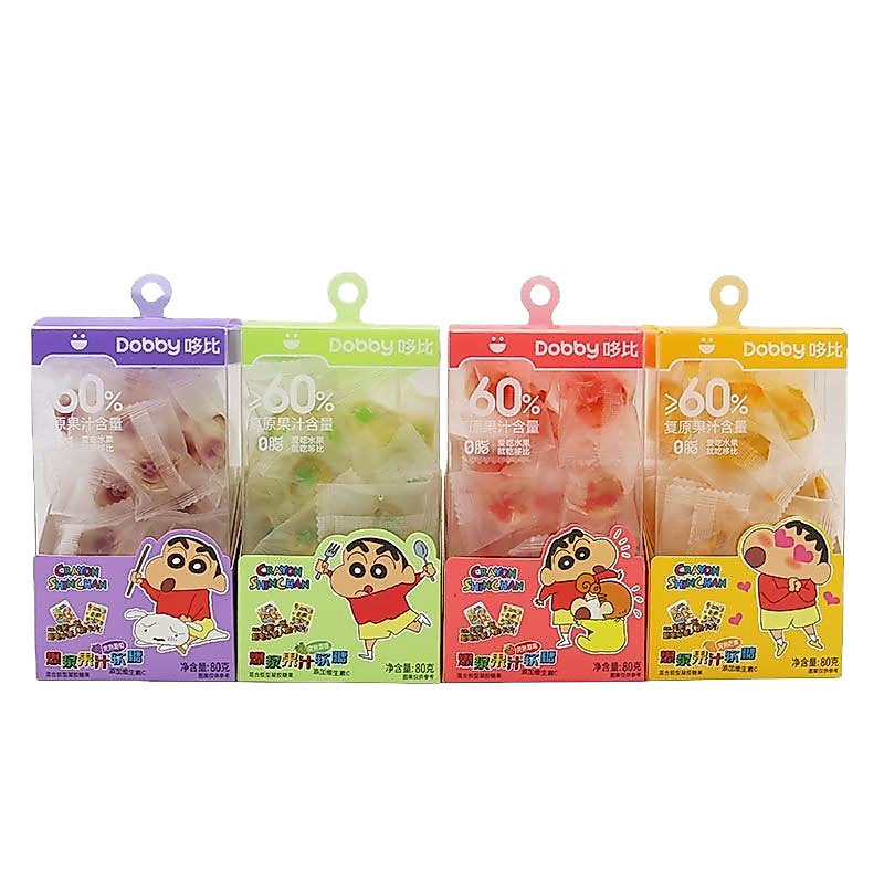 Hàng sẵn có Vận chuyển nhanh Dobby Dobby Popping Complete Ripe Fruit Marshmallow Đặc sản trong nước 