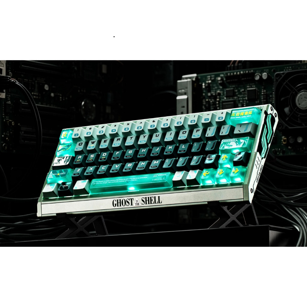 IQUNIX EV63 Ghost in the Shell Edition | Bàn Phím Gaming Hall Effect 60% | Rapid Trigger | Polling R