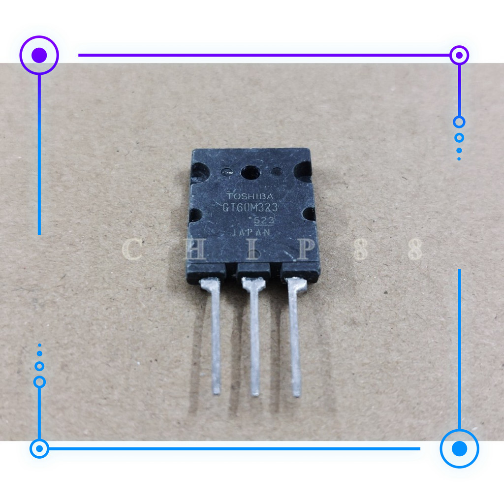 Sản Phẩm GT60M323 IGBT ( sò bếp từ ) 60m323 bóc máy đảm bảo chất lượng. (Có thể thay BT60j323 60j323
