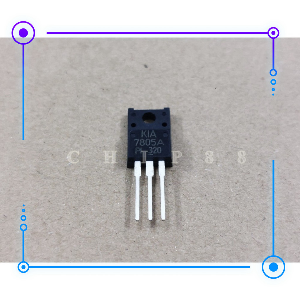 Sản Phẩm KIA7805API IC Nguồn KIA7805A 7805 Lưng Nhựa Mới Chính Hãng.