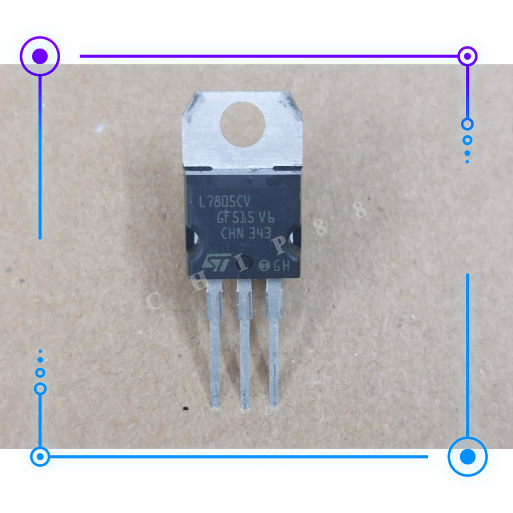 Sản Phẩm L7805CV IC Nguồn L7805CV L7805 7805 Mới, Chính Hãng 100%