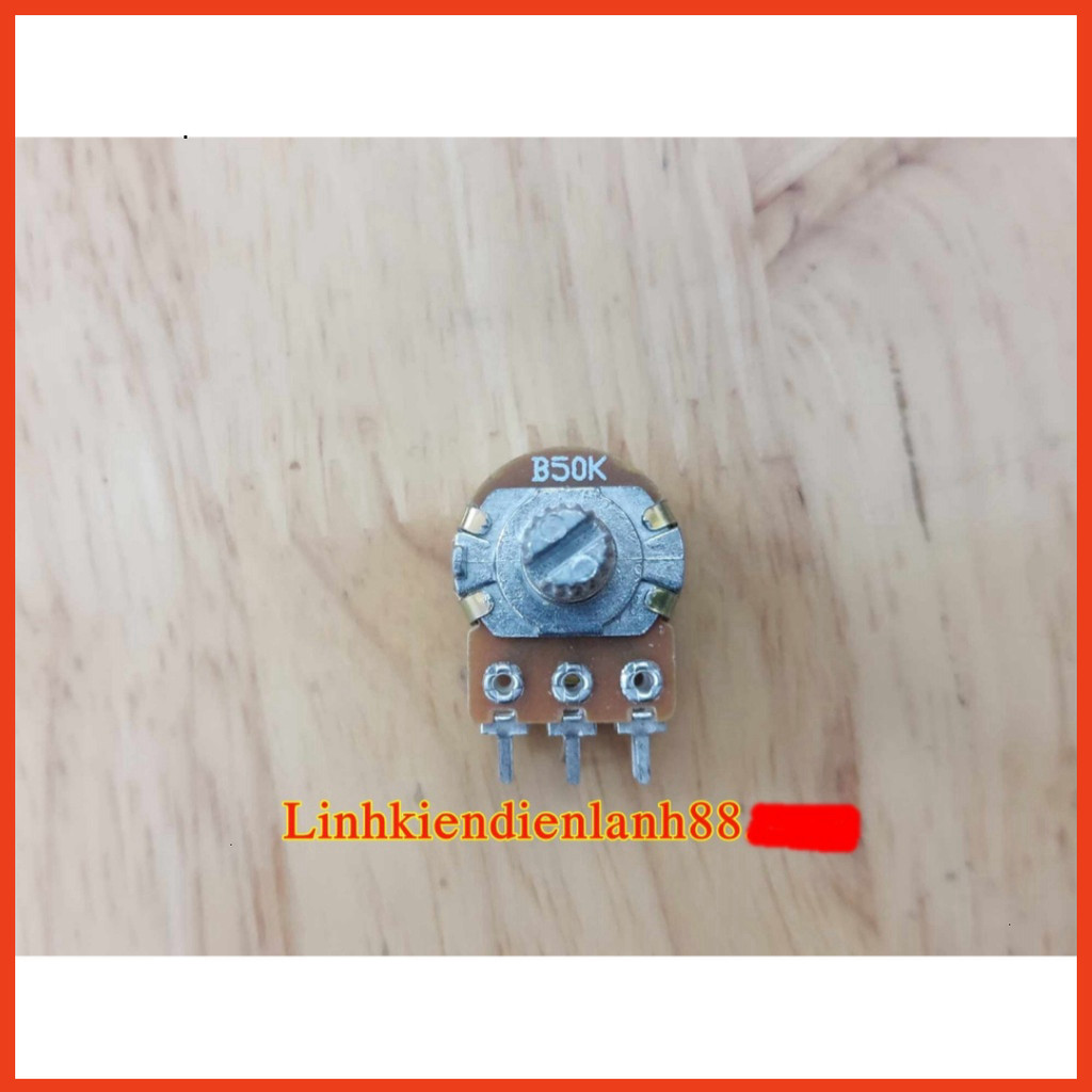Sản phẩm Chiết Áp Đôi 6 Chân - Triết áp kép 6 chân 50K