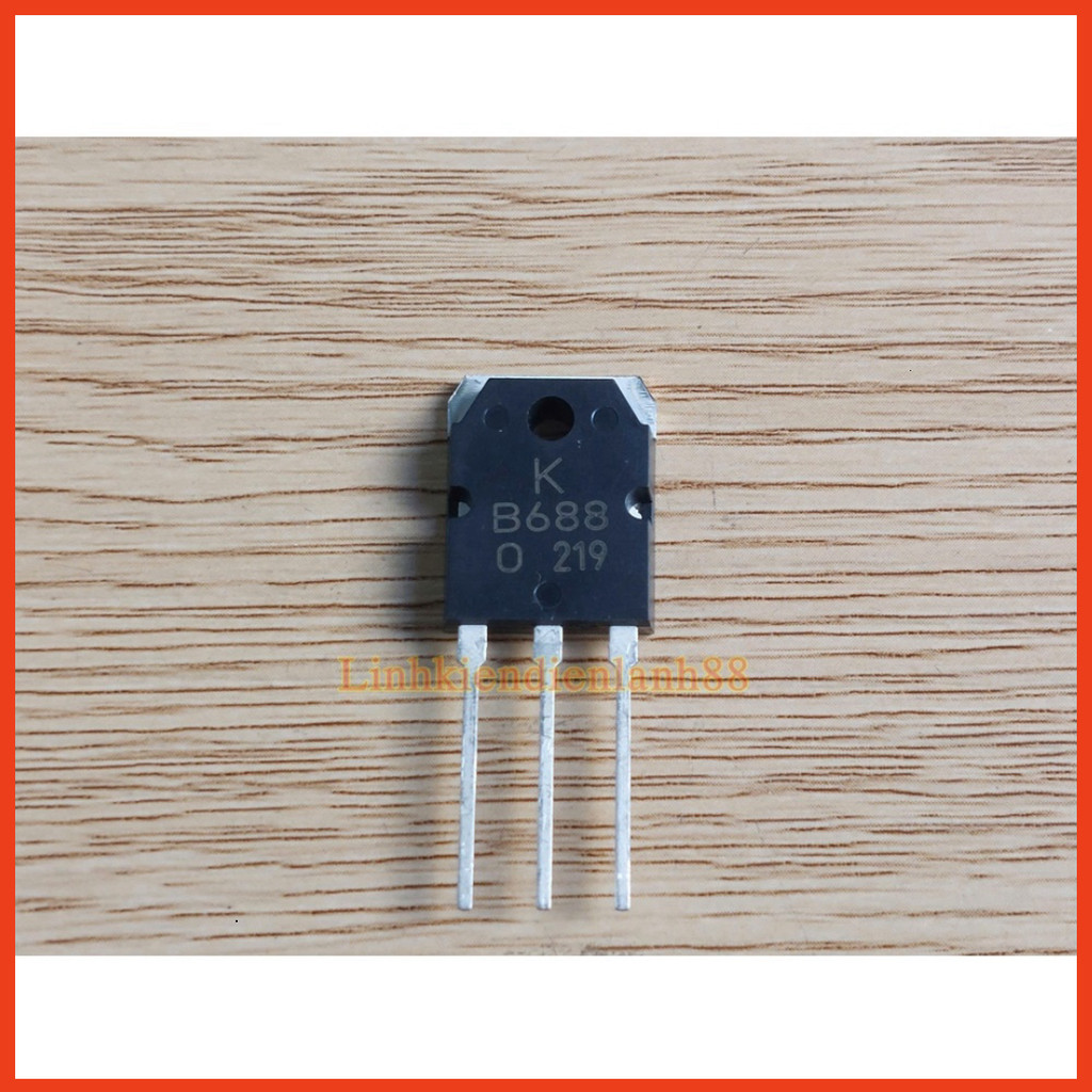 Sản phẩm Transistor B688 2SB688 Lưng Đồng Mới, Chính Hãng 100%.
