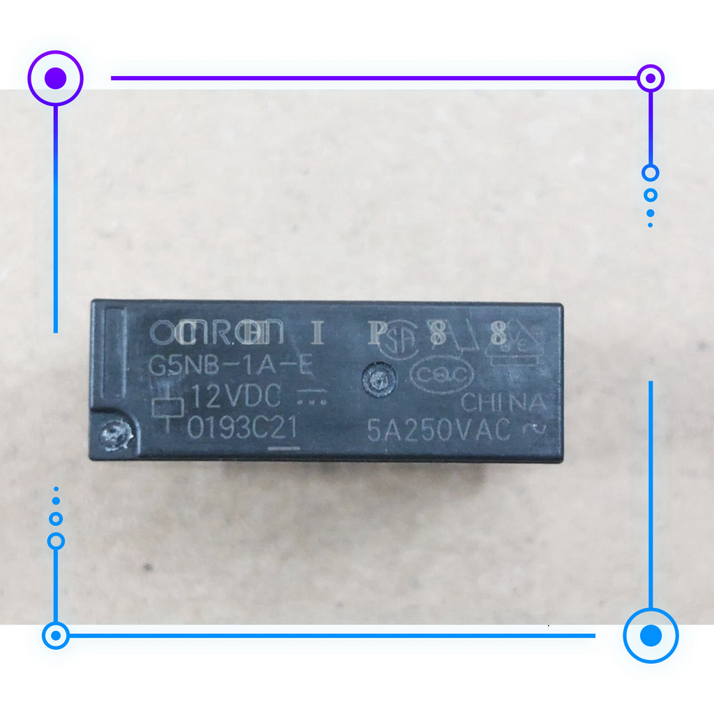Sản Phẩm G5NB-1A-E Relay G5NB-1A-E 12V 5A Chính Hãng Omron 100%