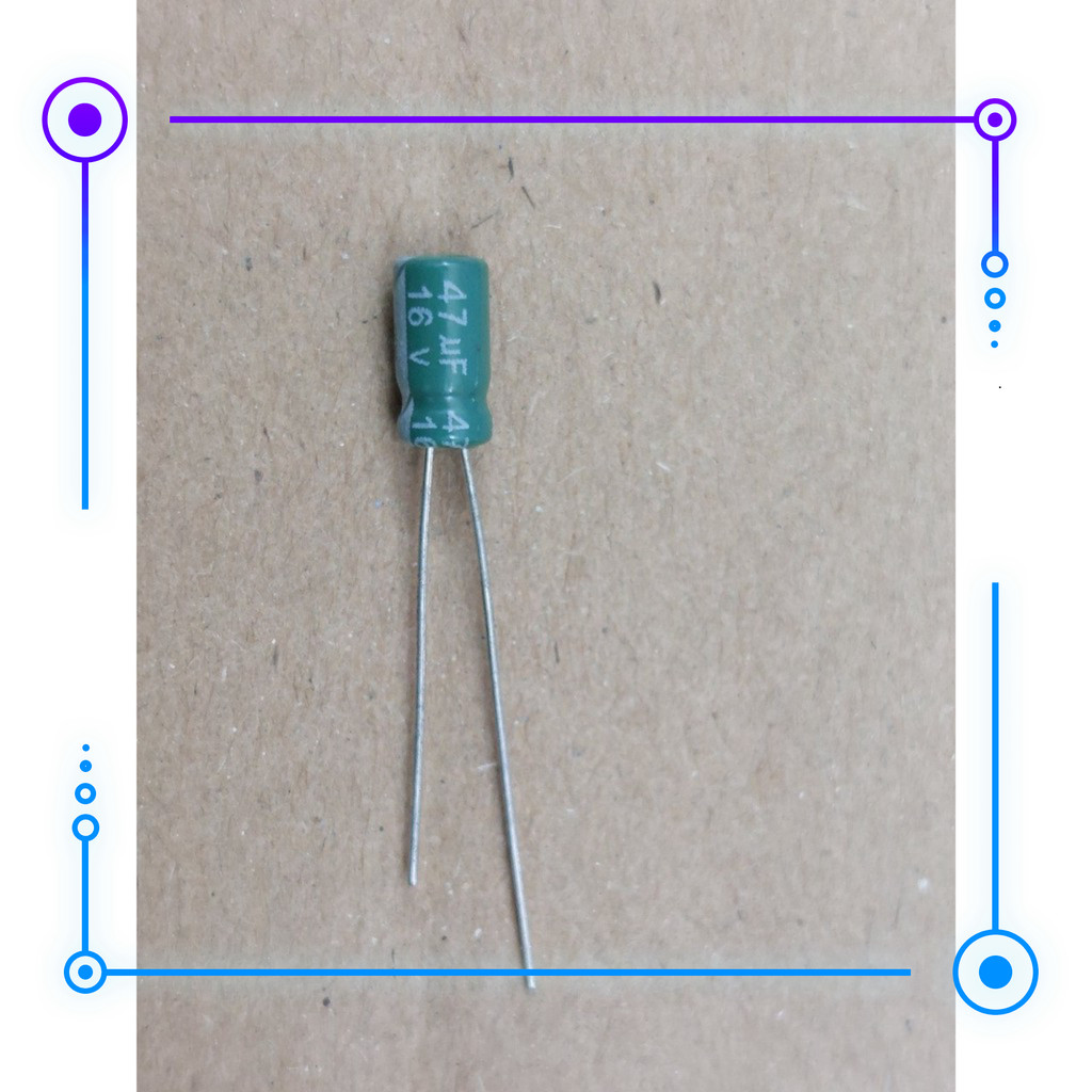 Sản Phẩm 10 cái 47UF Tụ Hóa 47UF 16V Mới