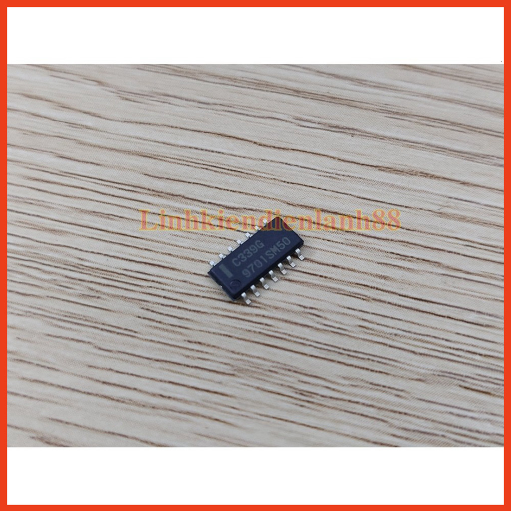 Sản phẩm IC so sánh C339G, UPC339, UPC339G SOP-14 Mới, Chính hãng