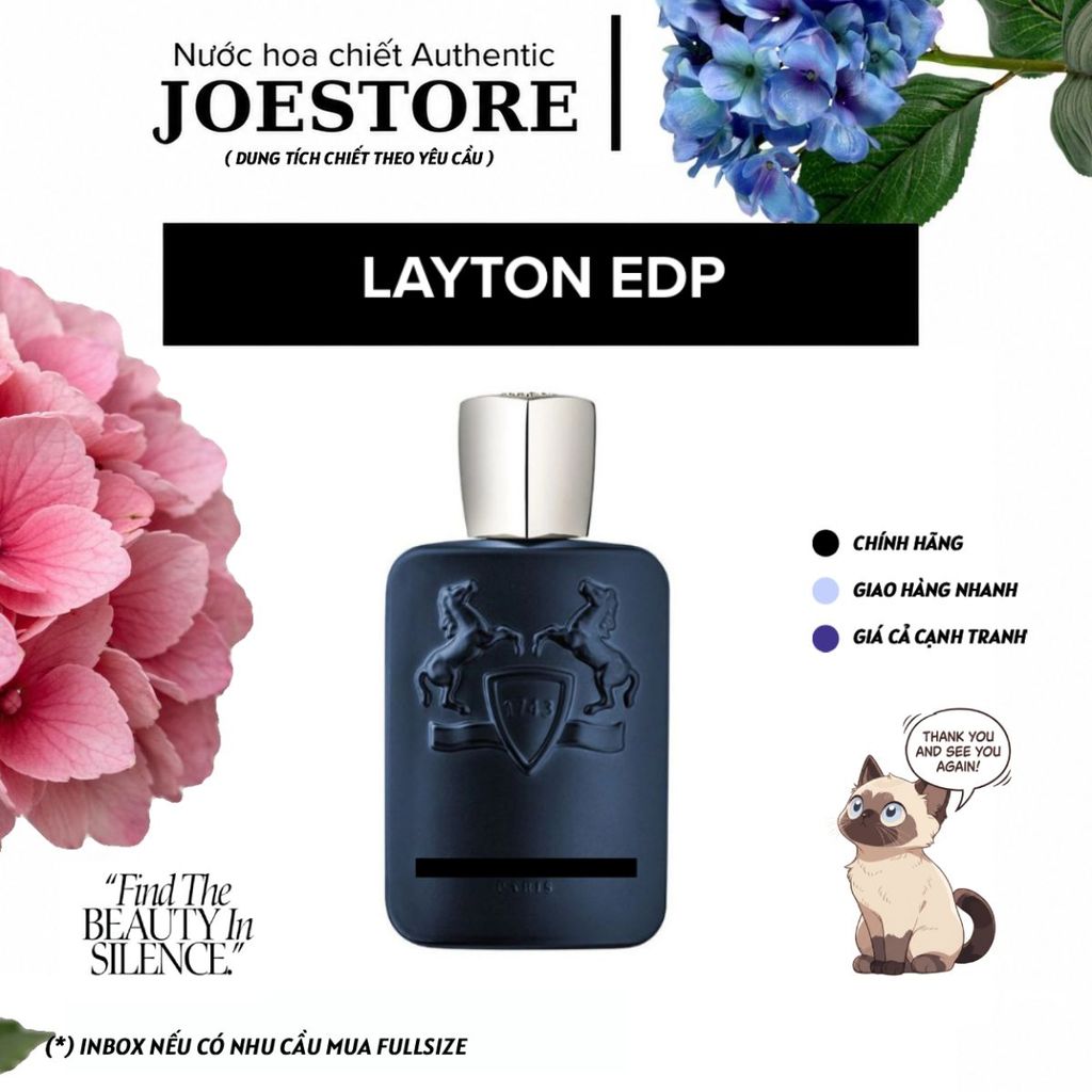 Nước Hoa Nam PDM Layton EDP – Hương Táo Vani Gỗ Cay Ngọt Sang Trọng Nam Tính – Chiết 2ml 5ml 10ml