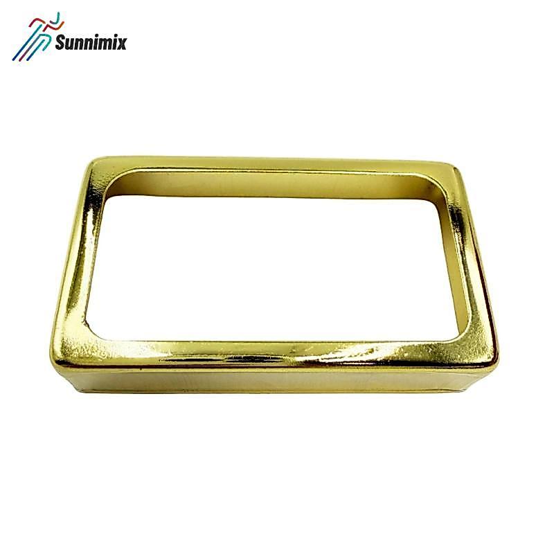 Sunnimix Guitar Pickup Cover Có Khung Mở Mạ Humbucker Pickup Cover Humbucker Khung Nhẹ Phần Cứng Lâu