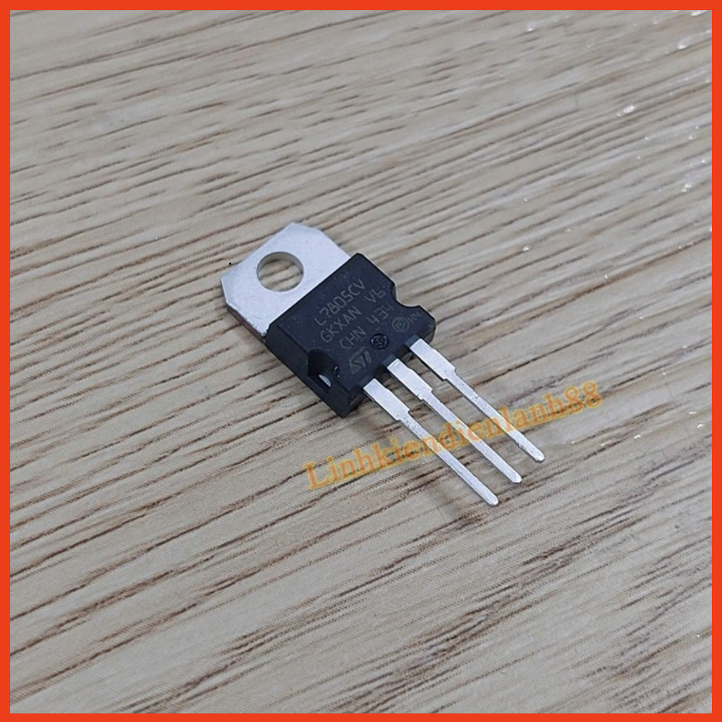 Sản phẩm (6 con) IC Nguồn L7805CV L7805 7805 Mới, Chính Hãng 100%