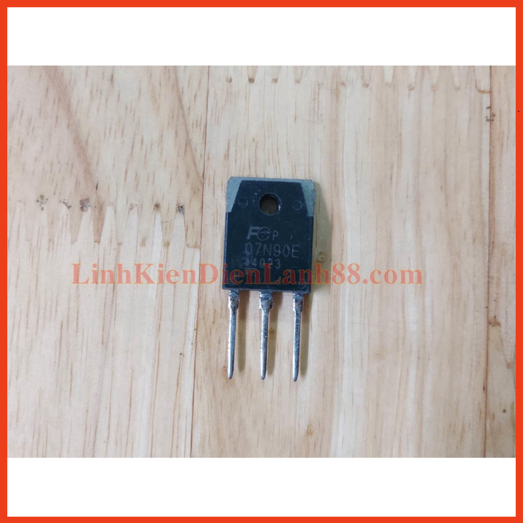 Sản phẩm MOSFET 07N90E thao máy lưng đồng chất lượng tốt 
