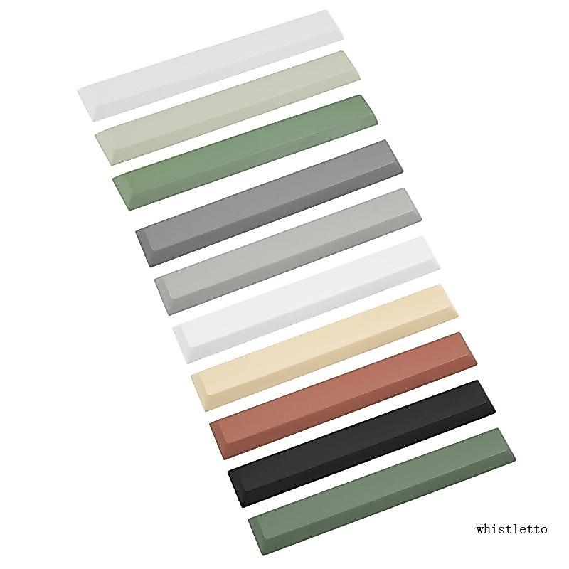 Whi 1 PBT Spacebar Keycap Dye Subbed 6 25U 7U Space Keycaps Công tắc cơ khí