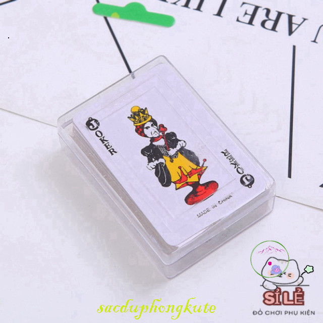 Bộ bài Tây Khổng Lớn A4 Cho Người Chơi Poker Tinh Cáo