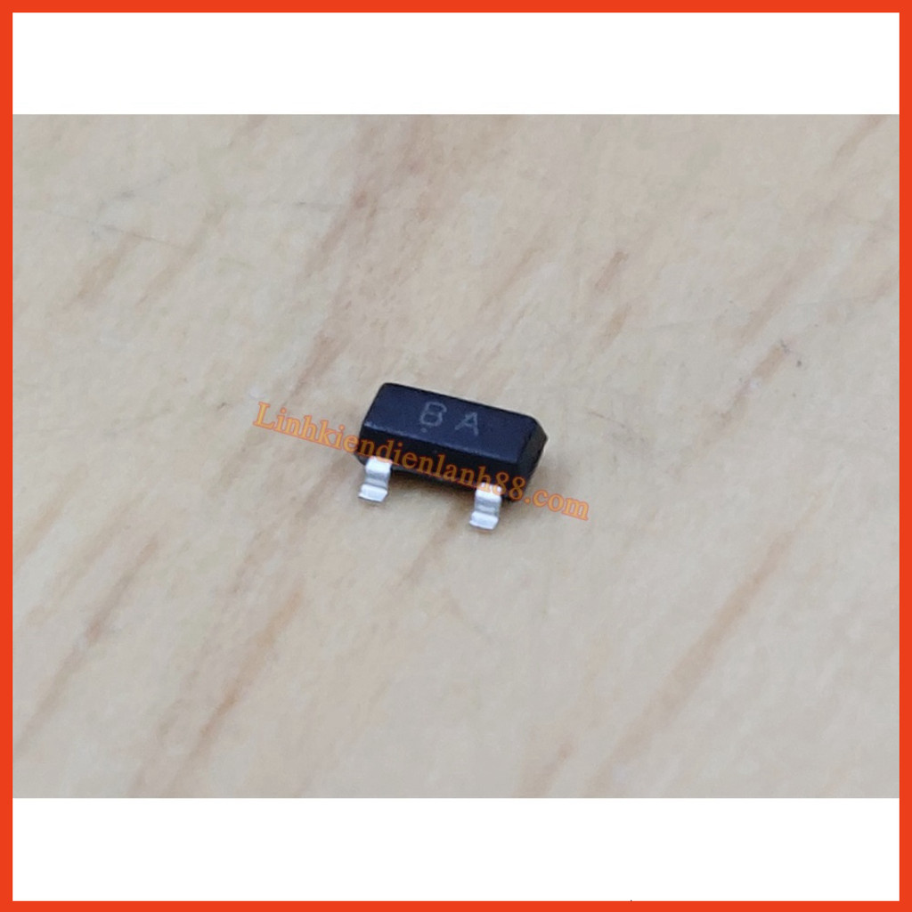 Sản phẩm (50 con) Transistor A1015 Sot-23 0.15a Dán mã BA PNP ( transistor thuận dán) mới 100%.
