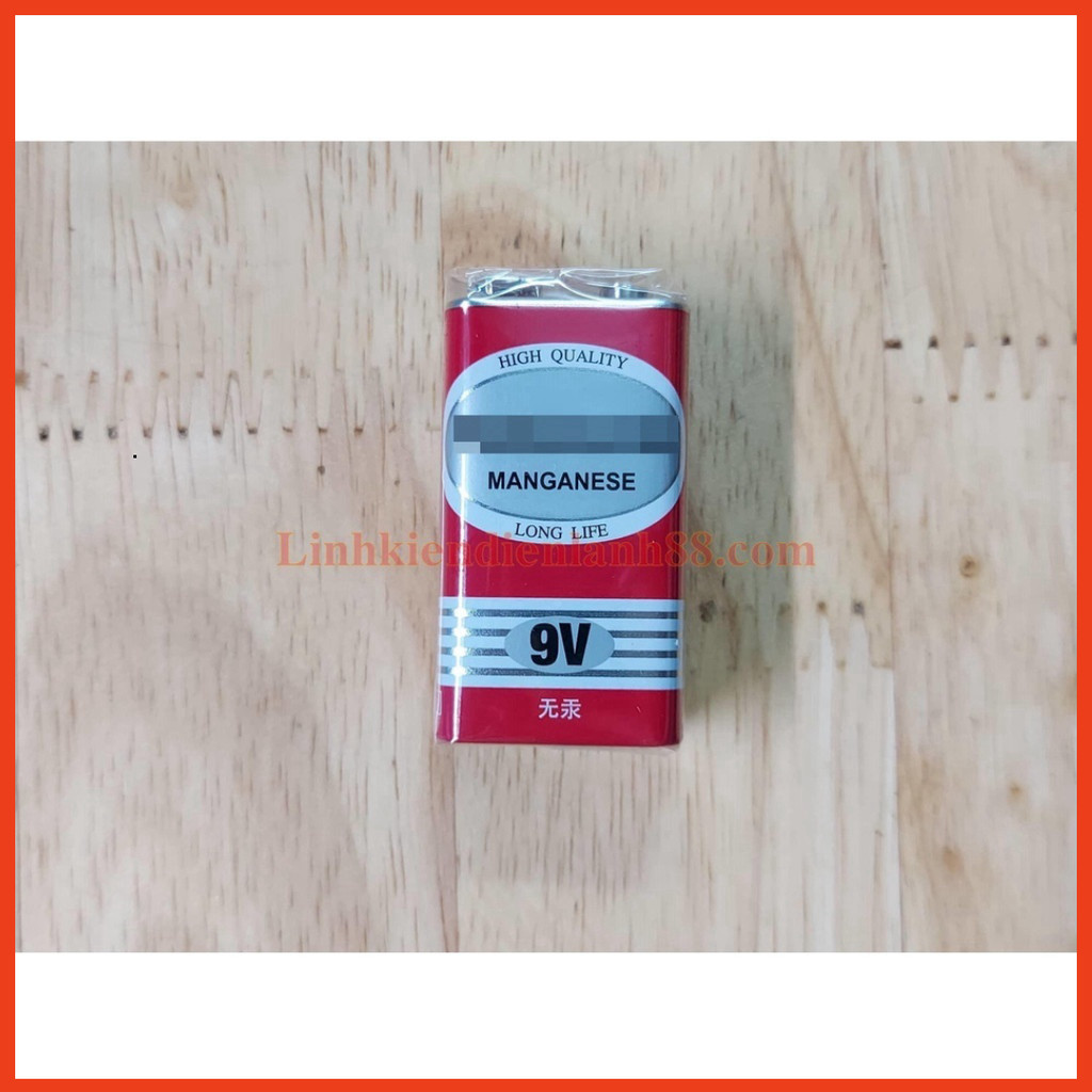 Sản phẩm Pin 9V 6F22 Hi-Top Carbon 6F22DT/1S gói 1 viên