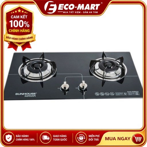 BẾP GAS ÂM KÍNH SUNHOUSE MAMA MMB6632