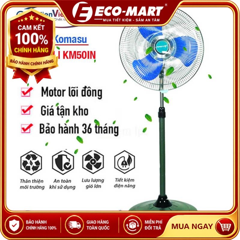 Quạt đứng Komasu KM500in
