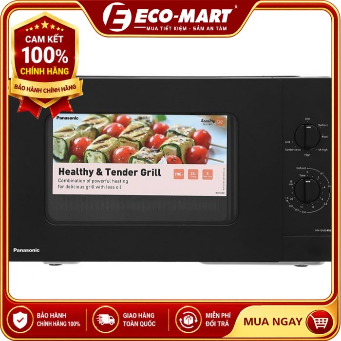 Lò vi sóng Panasonic NN-GM34NBYUE 23 lít có nướng