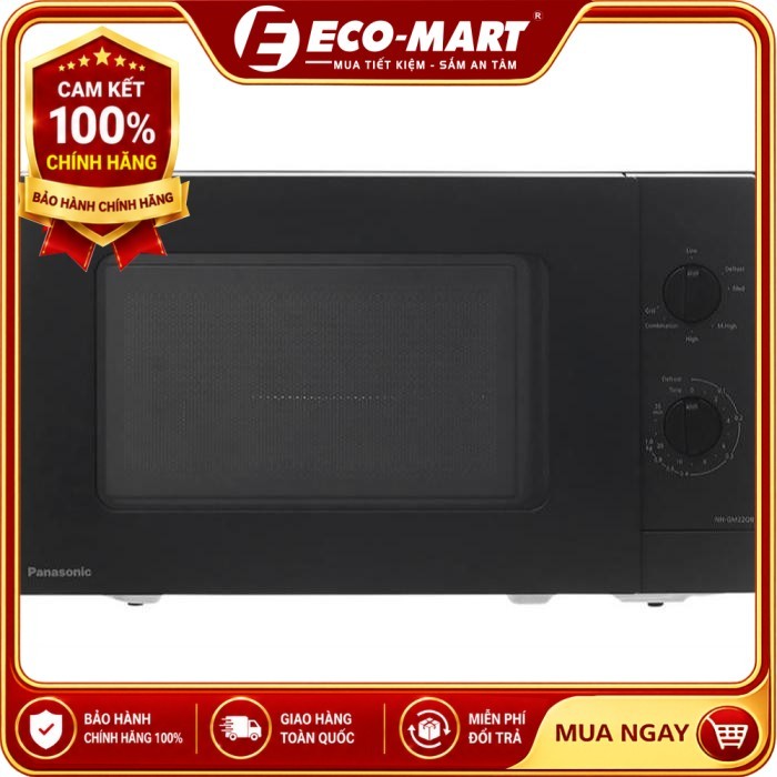 Lò vi sóng có nướng Panasonic NN-GM22QBYUE 20 lít