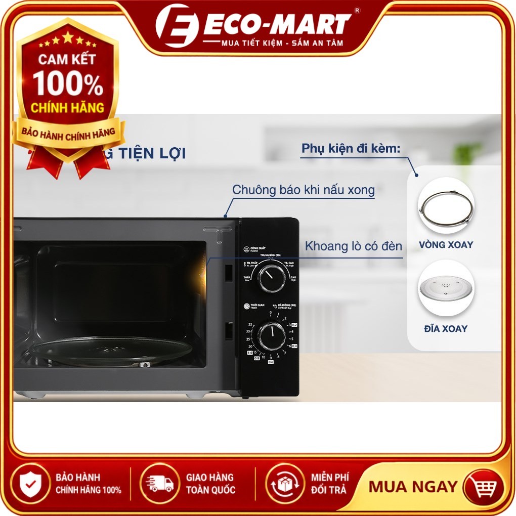 Lò vi sóng Toshiba MW2-MM20P(BK) 20 lít