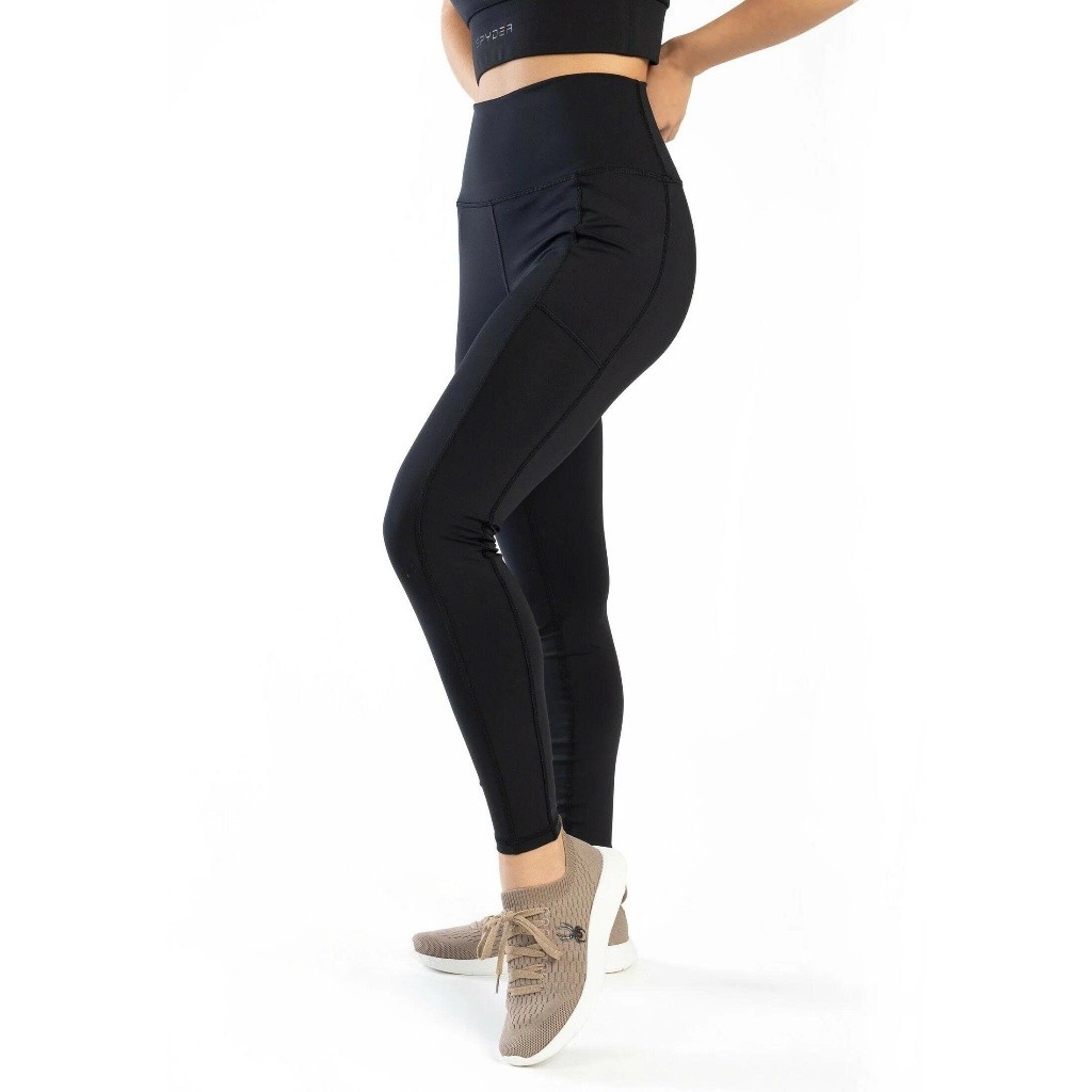 >THANH LÝ<Quần legging nữ SPYDER lưng cao co giãn 4 chiều – Quần tập gym yoga tôn dáng, nâng mông, v