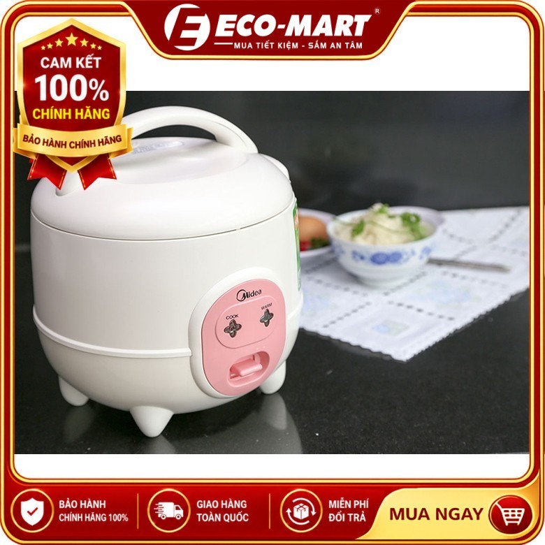 Nồi cơm điện Midea 0.6 lít CM06SA