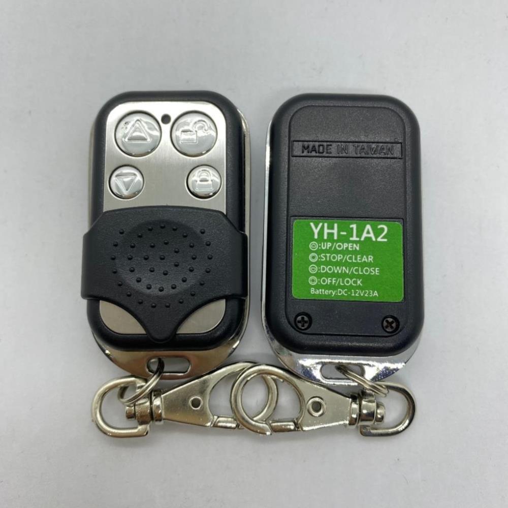 Điều khiển cửa cuốn YH-1A2 hàng Đài Loan. Khoá cửa cuốn YH pin siêu khoẻ siêu bền.