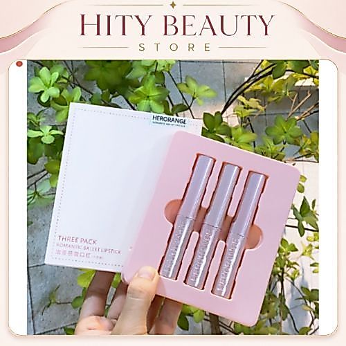 HOẢ TỐC - HER ORANGE/ ROMANTIC BALLET LIPSTICK son kem lì mềm mịn lâu trôi