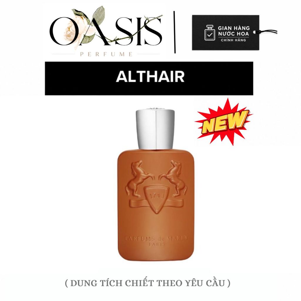 ᴏᴀsɪs ᴘᴇʀғᴜᴍᴇ | Nước Hoa Nam PDM Althair EDP – Hương Gỗ Vanilla Sang Trọng – Chiết 2ml 5ml 10ml