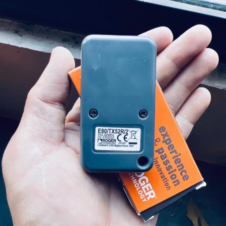 [CỔNG ROGER] Remote copy thay thế Remote cổng Roger 433mhz