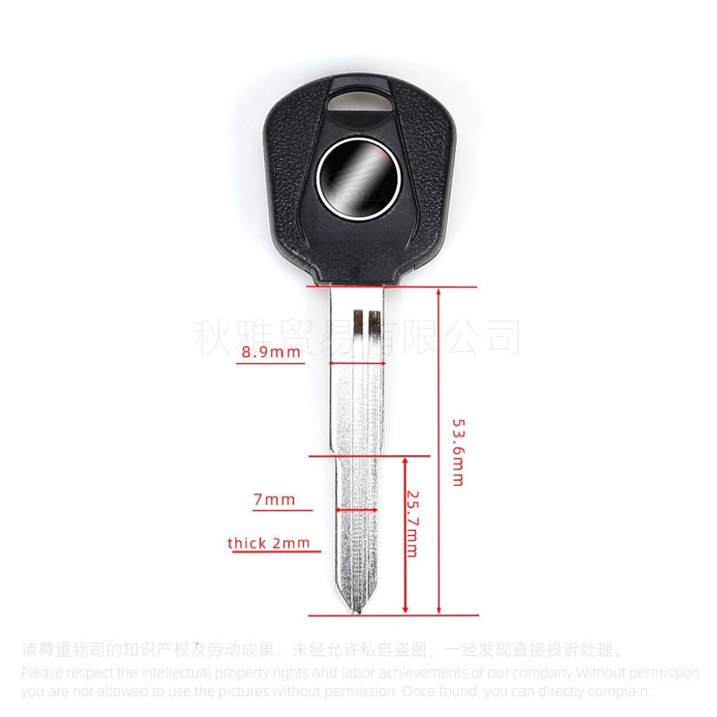 Phôi chìa khoá Xe HONDA CBR1000RR CBR 1000 RR CBR1000 RR 2008-2021 2020 2019 2018 2017