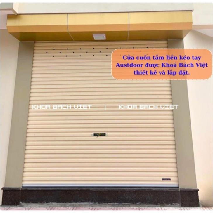 Khoá cửa cuốn tấm liền Austdoor - Bộ khoá cơ cửa cuốn Đài Loan hàng chất lượng cao.