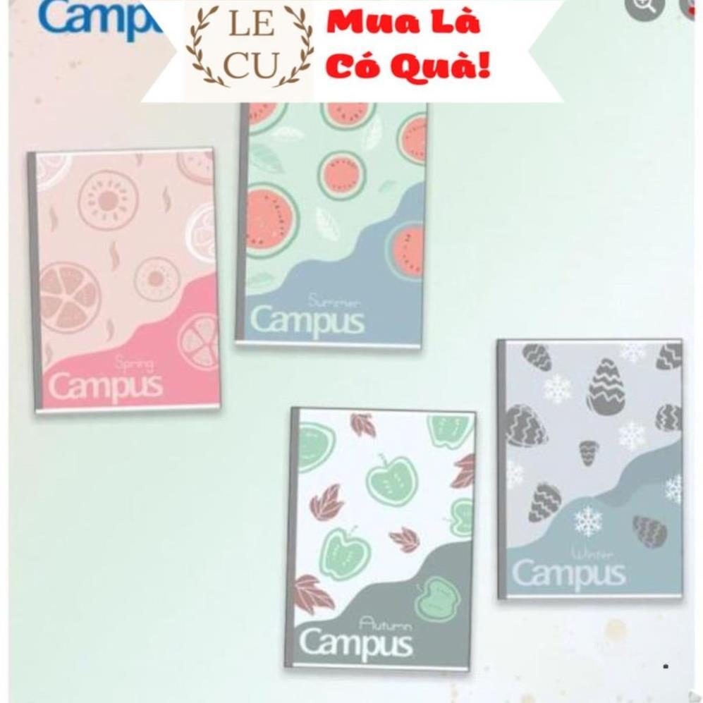 [Lốc 20/10 cuốn] Vở kẻ ngang Campus 80/120 trang Four Season 2 ...