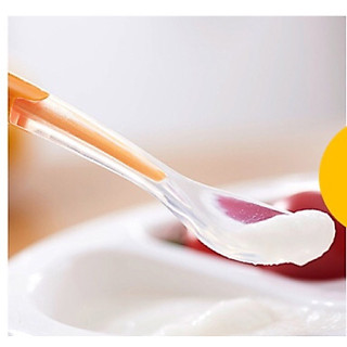 Thìa ăn dặm silicon cho bé (lòng thìa sâu)