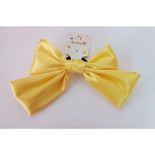 combo 5 cột tóc nơ bướm vải satin lụa
