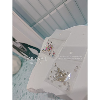 Đá tim size Mini gắn móng Trang trí móng