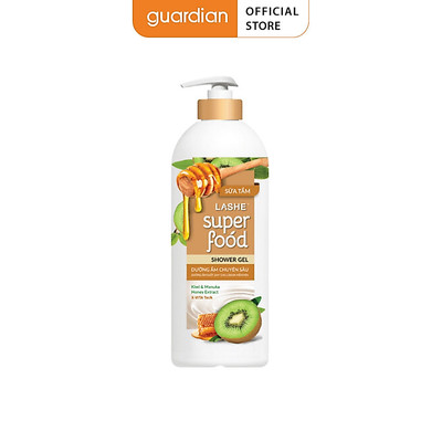 Sữa Tắm Dưỡng Ẩm Chuyên Sâu Lashe SuperFood 610G