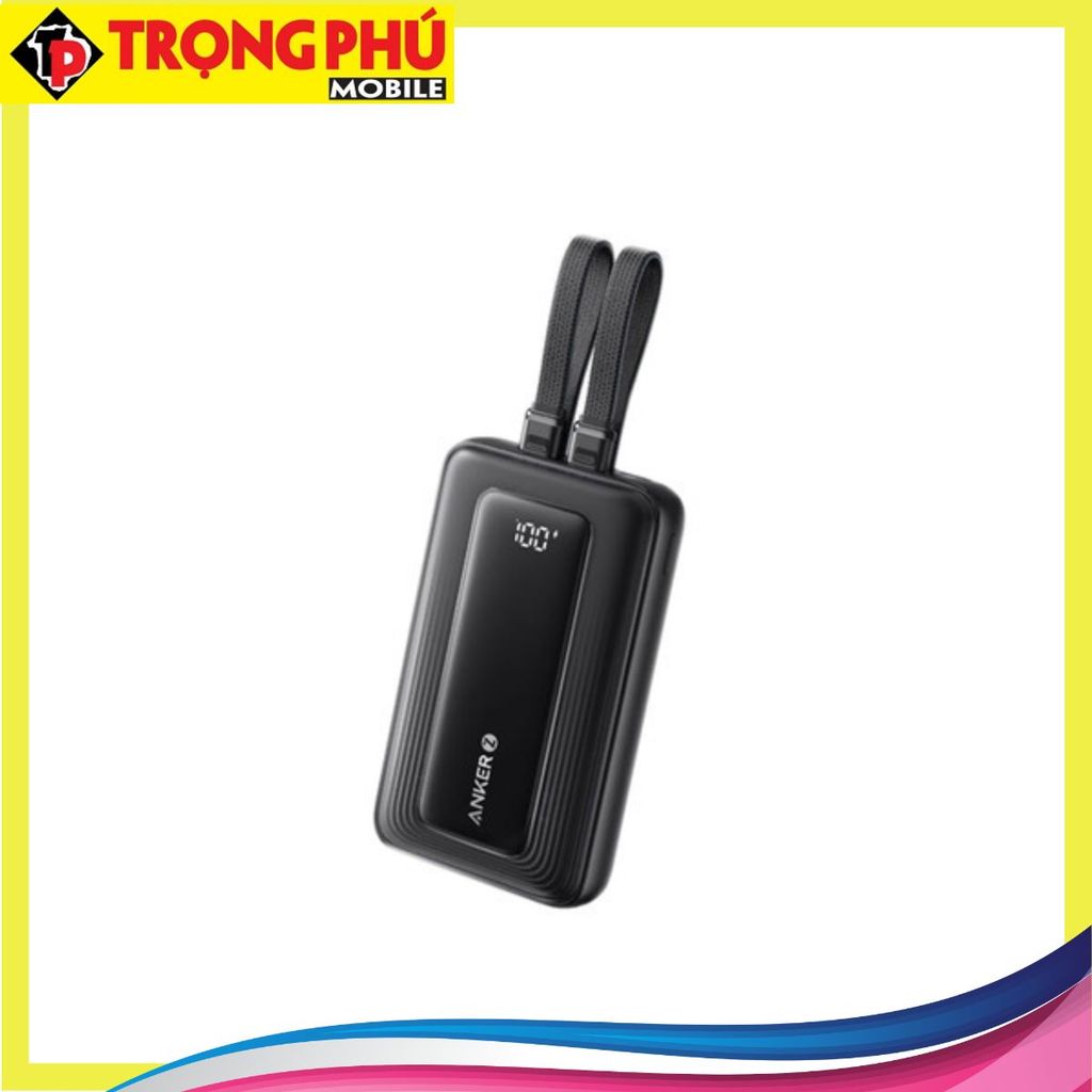 Sạc dự phòng Anker Zolo 1C1A 45W 20000mah (Built-In Dual USB-C Cables) A1681 - Online