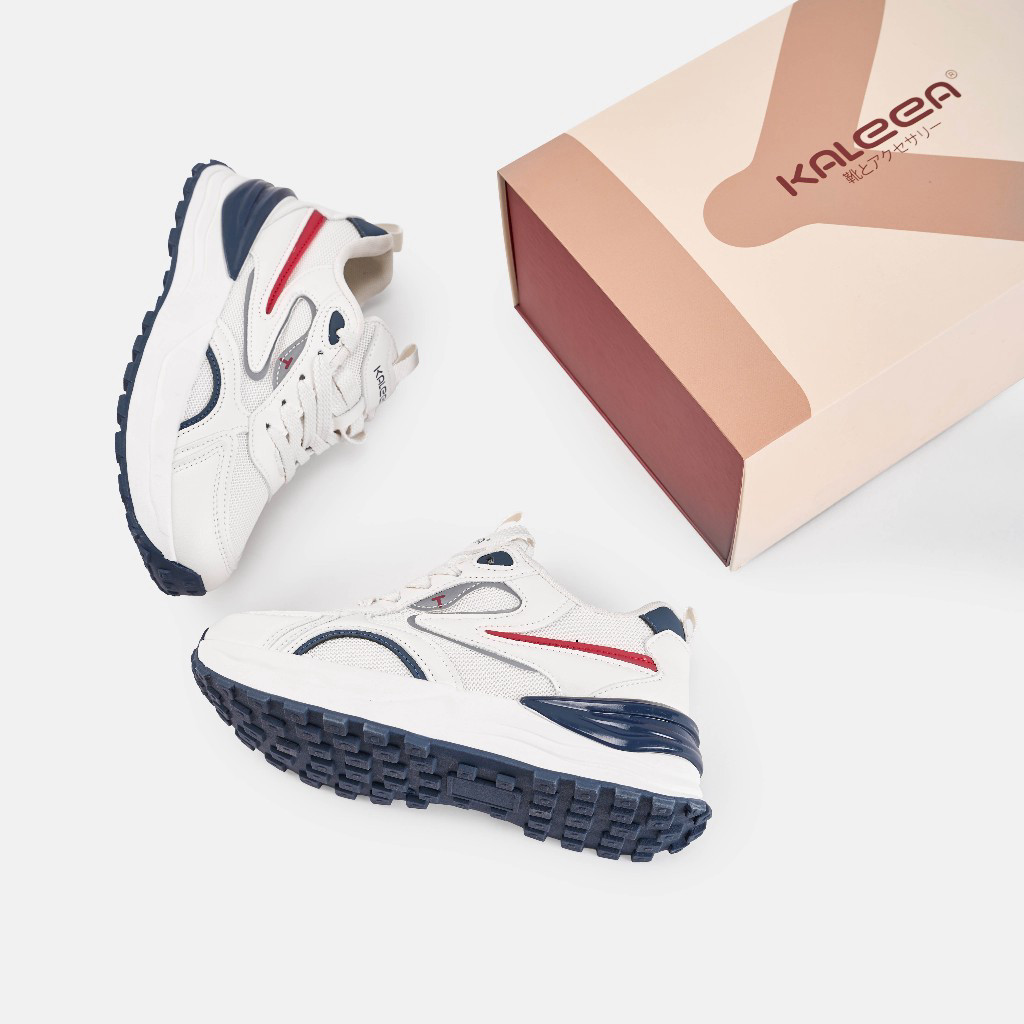 Combo Giày Thể Thao Nam Nữ Kaleea T115 Sneaker Tặng Hộp