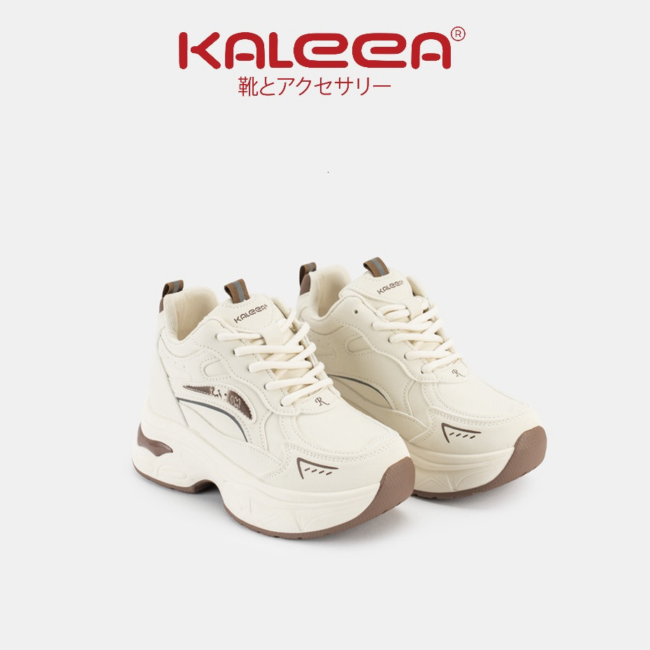 Giày Thể Thao Nữ Kaleea T185 Sneaker Độn Đế 8cm Tôn Dáng Êm Chân