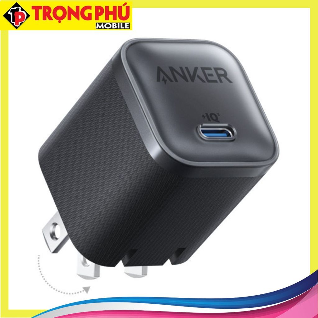 Cốc sạc TypeC Anker Zolo 1C 45W_A2692 - Online