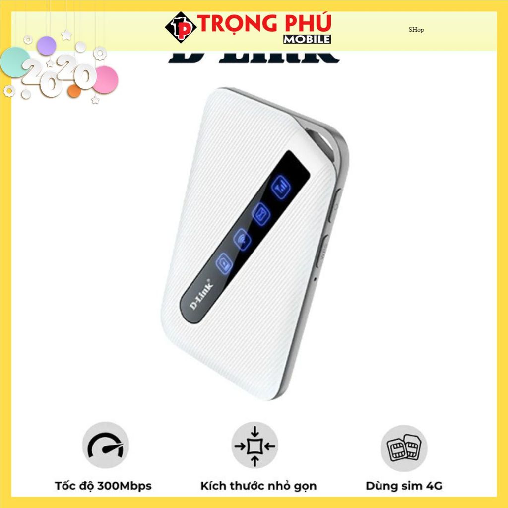 Cục Phát wifi 4G LTE MiFi Mobile Router D-link DWR-930M - Shop