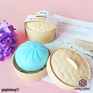 Đồ chơi Squishy bánh bao giải trí