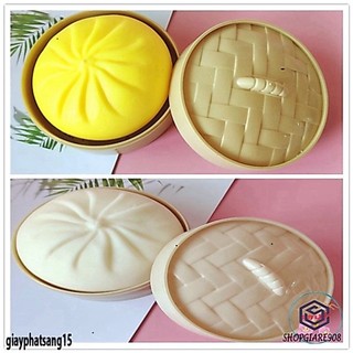 Đồ chơi Squishy bánh bao giải trí