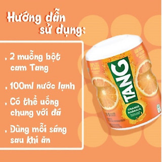 Bột pha nước cam TANG hủ 566gr