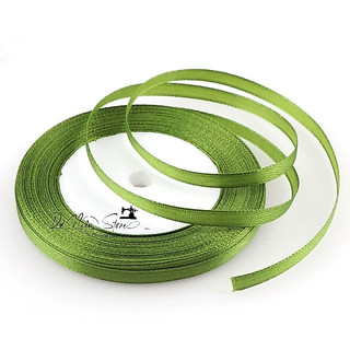 Ruy băng lụa 5ly (6mm) đủ màu cuộn 22 yard.