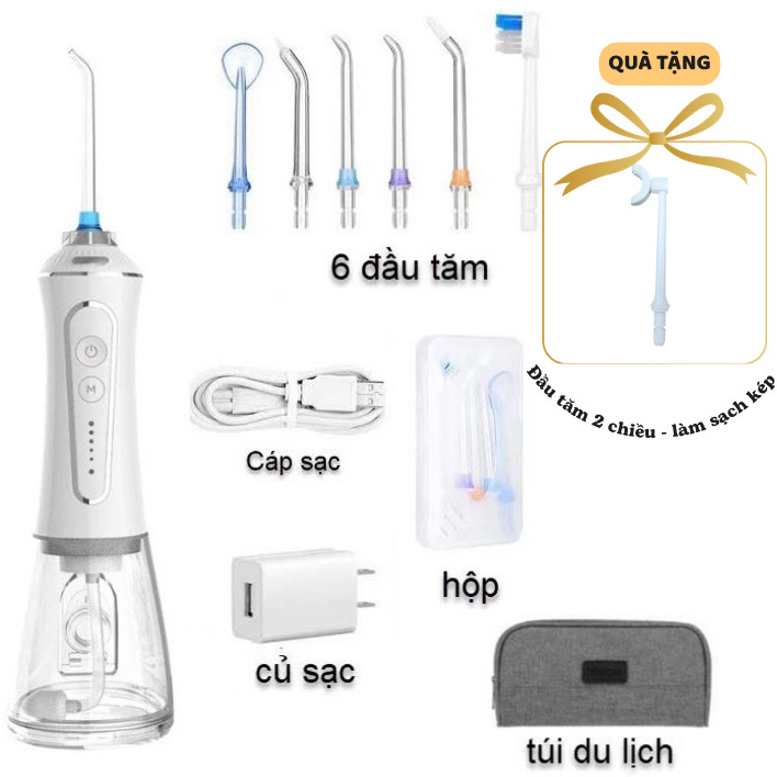 [LN]Tăm nước 2 chiều h2ofloss HF-P11, P12 phiên bản mới 2026 - Bảo hành 12 tháng